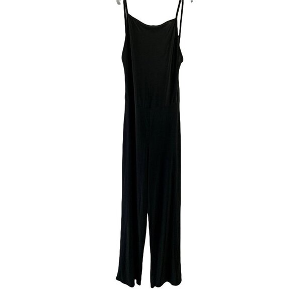 Boohoo Petite Pants - Boohoo Petite Women's Open Back Black Jumpsuit